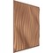 Ekena Millwork 19 5/8in. W x 19 5/8in. H Billow EnduraWall Decorative 3D Wall Panel Covers 2.67 Sq. Ft. WP20X20BWCAC - alternate 6